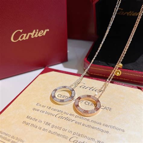 replica cartier necklace free shipping|knock off cartier rings.